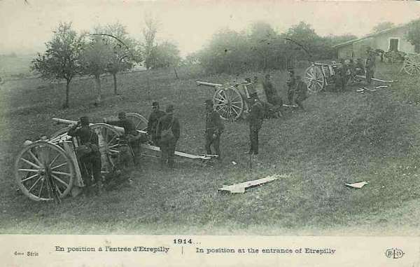Artillerie française à Etrepilly - 30.9 ko Artillerie française à Etrepilly - 30.9 ko