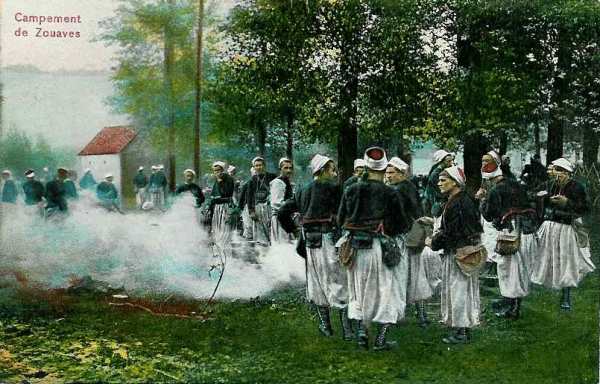 Campement de zouaves - 43.1 ko Campement de zouaves - 43.1 ko