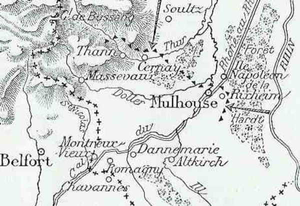 Contre-attaque allemande vers Mulhouse - 48.3 ko