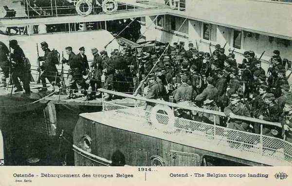 Dbarquement des troupes belges - 43.8 ko