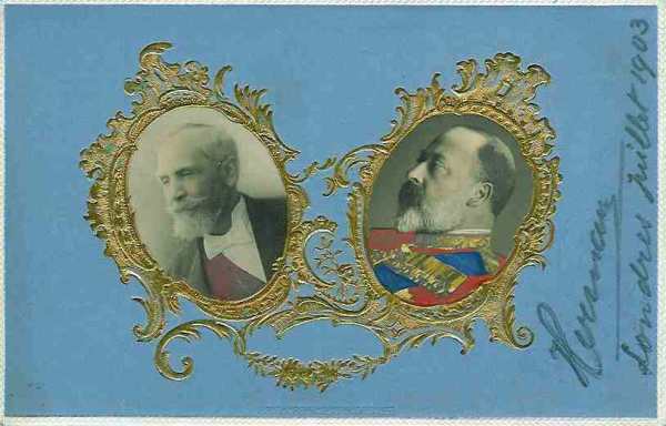 Le président Loubet et le roi Edouard VII - 27.6 ko Le président Loubet et le roi Edouard VII - 27.6 ko