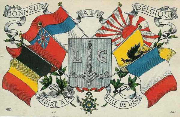 La ville de Lige, dcore de la Lgion d’Honneur - 47.1 ko