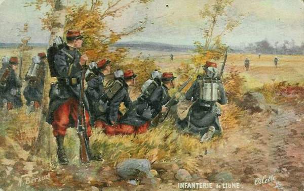 Infanterie française en observation - 42.5 ko Infanterie française en observation - 42.5 ko