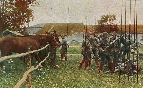 Patrouille de cavalerie allemande - 38.9 ko