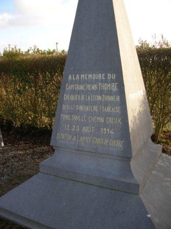 Lobbes - Monument au capitaine Henri Thomire - 26 ko