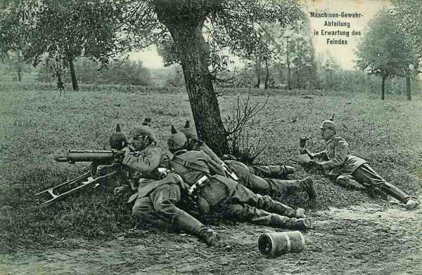 Section de mitrailleurs allemands - 52.1 ko