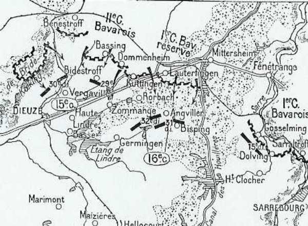 Situation des 15e et 16e C.A. - 55.1 ko