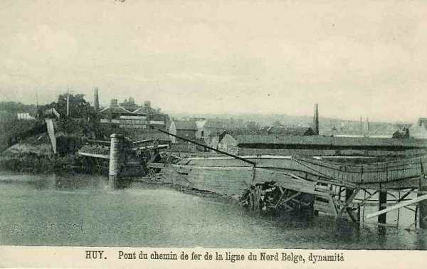 Destruction du pont de Huy - 24.5 ko