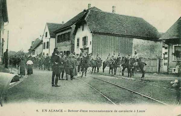 Reconnaissance de cavalerie en Alsace - 33.3 ko