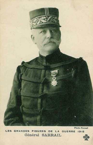 Général Sarrail (IIIe armée) - 21 ko Général Sarrail (IIIe armée) - 21 ko