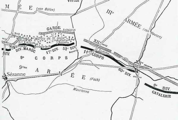 Situation des armes le 7 septembre - 29.1 ko