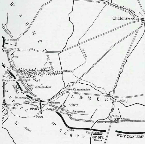 Situation des armes le 9 septembre - 45.5 ko