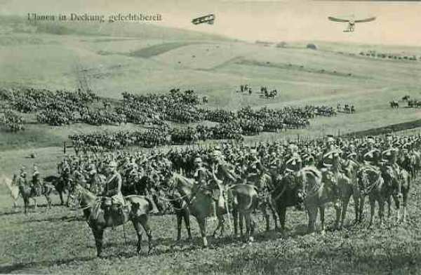 Uhlans en position d’attaque - 37.6 ko