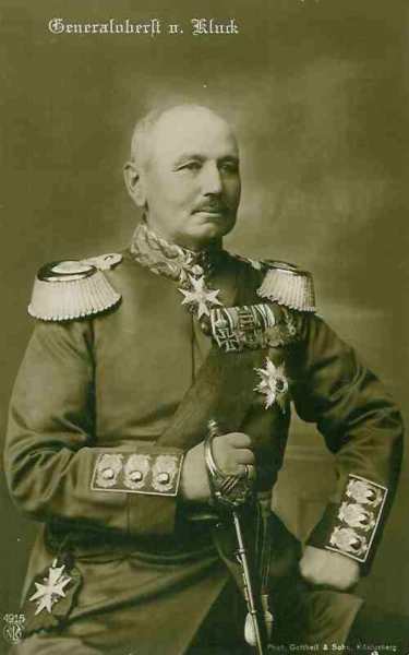 Général von Kluck (Ie armée) - 18.8 ko