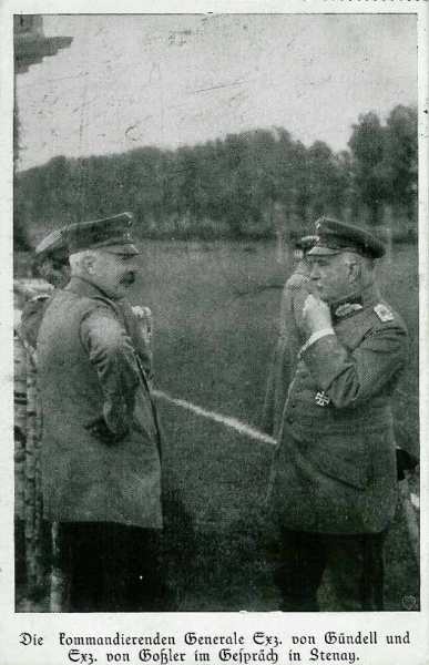 Général von Gossler (à droite) - 27.8 ko