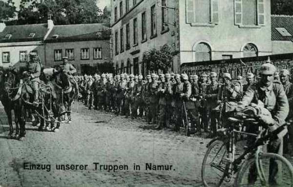 Entrée des Allemands à Namur - 38.9 ko