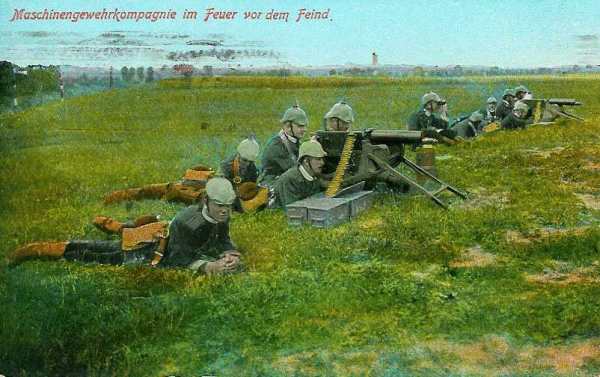 Section de mitrailleuses allemandes - 34.6 ko